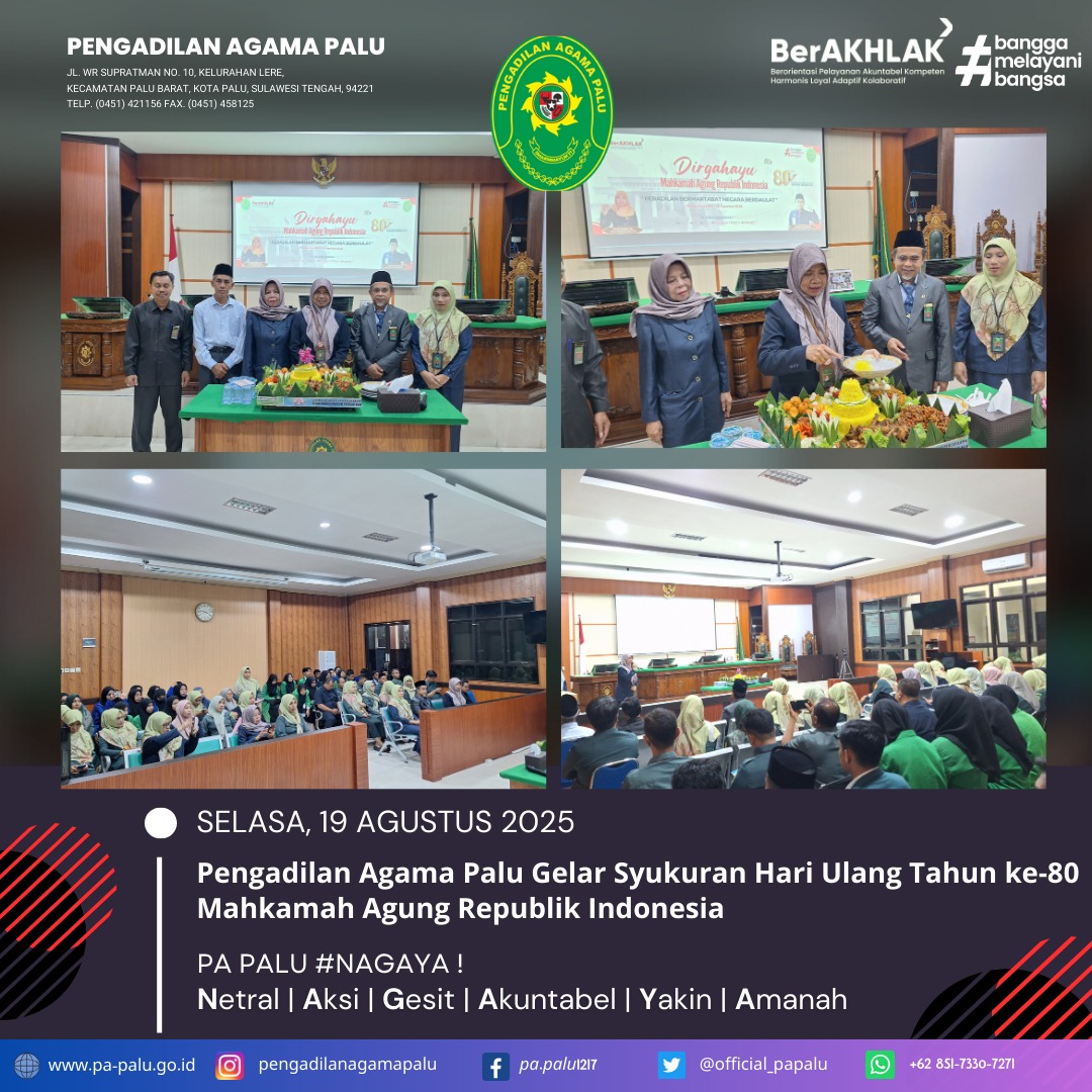 190825 pa palu gelar syukuran 1