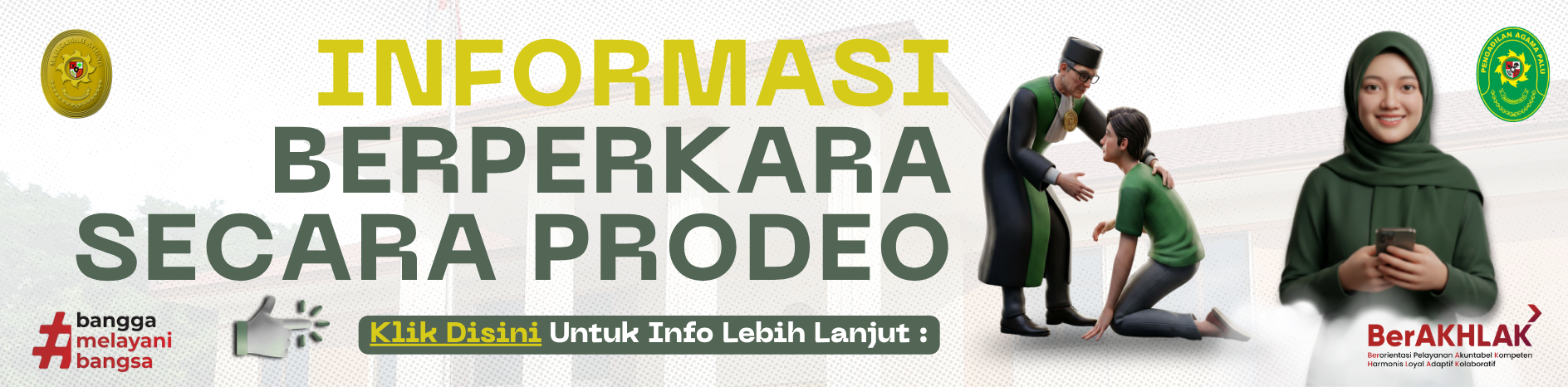 Banner Informasi Berperkasa Secara Prodeo